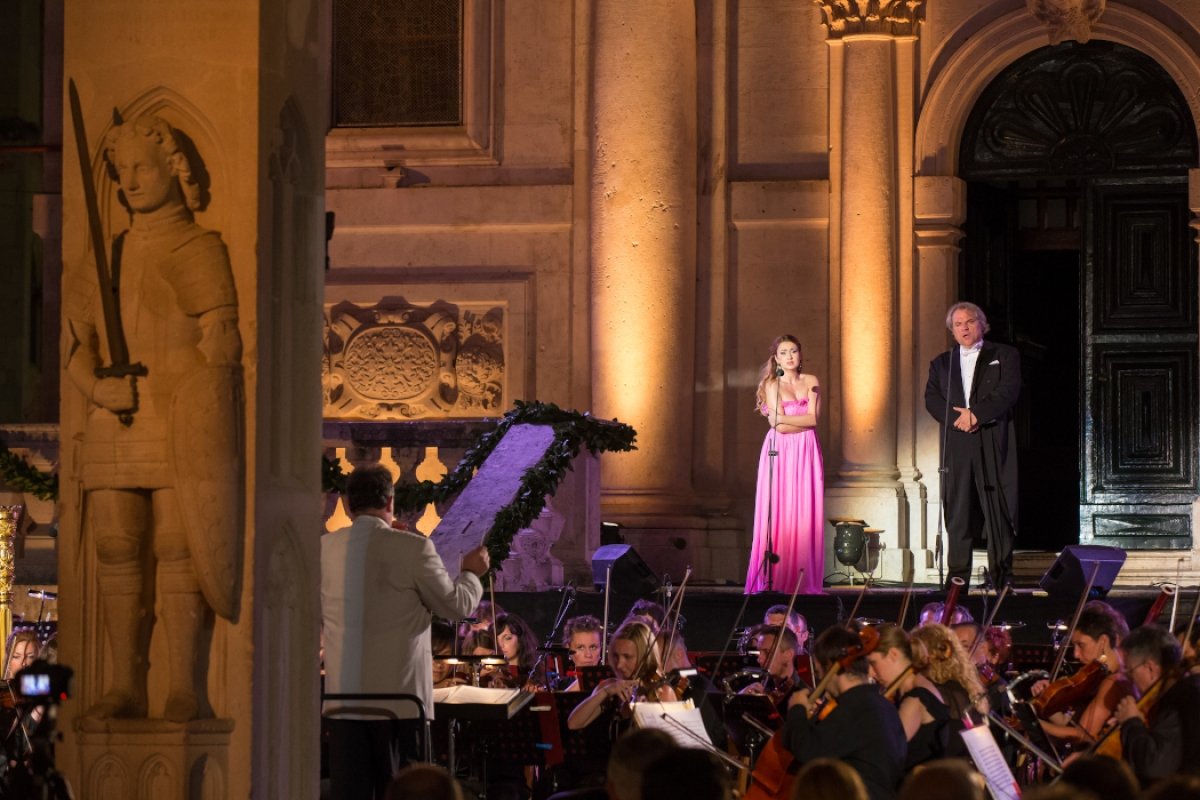 Opera gala ispred Katedrale za kraj 71. festivalske sezone