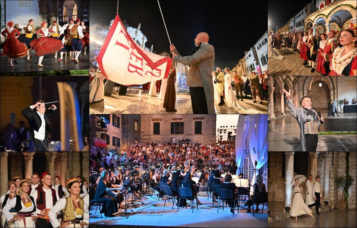 Foto / UZ CEREMONIJU KOJU ĆEMO BRZO ZABORAVITI OTVORENE SU 75. DUBROVAČKE LJETNE IGRE