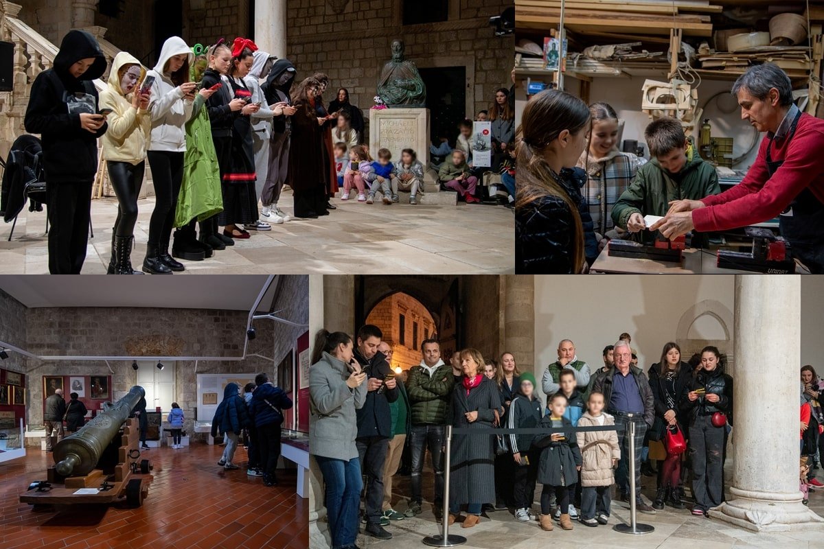 Foto / UZ BOGATI PROGRAM NOĆI MUZEJA U KNEŽEVOM DVORU ODRŽANA I PREDSTAVA