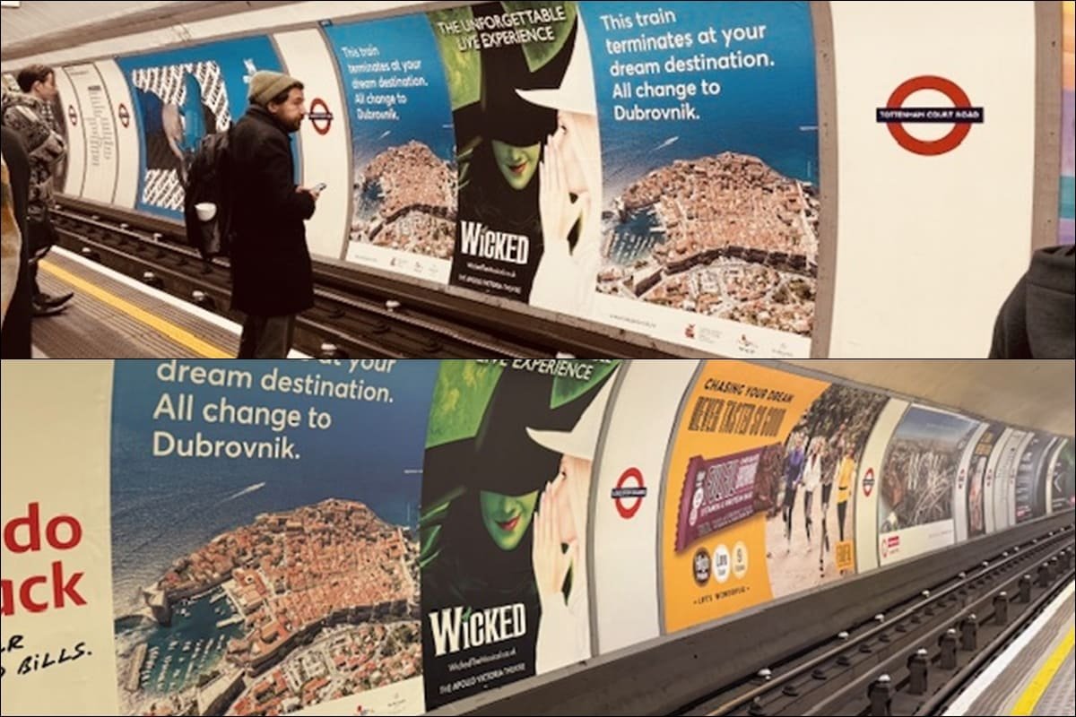 NA 33 KLJUČNE STANICE LONDONSKE PODZEMNE ŽELJEZNICE PROMOVIRA SE DUBROVNIK