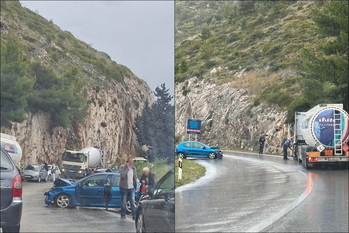 PROMETNA NA MAGISTRALI POVIŠE GRADA, JEDNA OSOBA OZLIJEĐENA, PROMET PONOVO NORMALNO TEČE