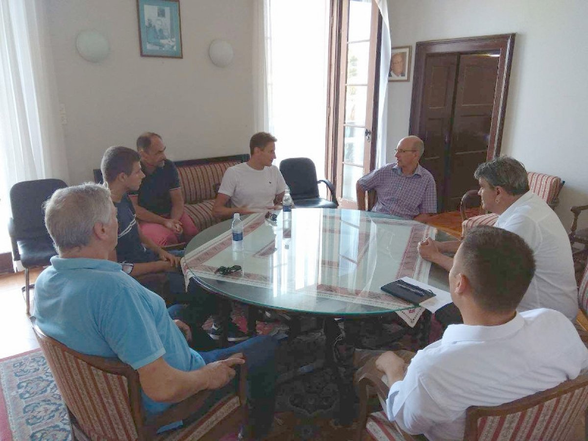 Konavoski čelnici sa zlatnim vaterpolistima
