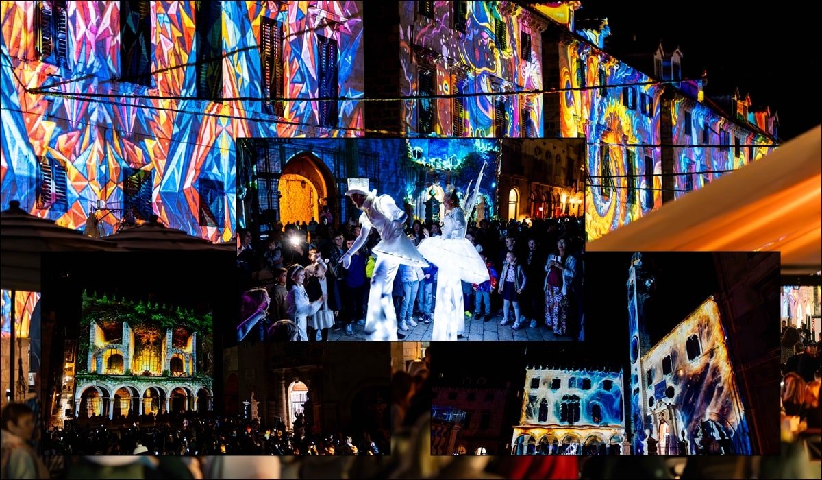 Foto / „3D MAPPINGOM” OTVOREN FESTIVAL SVJETLOSTI LUMIART