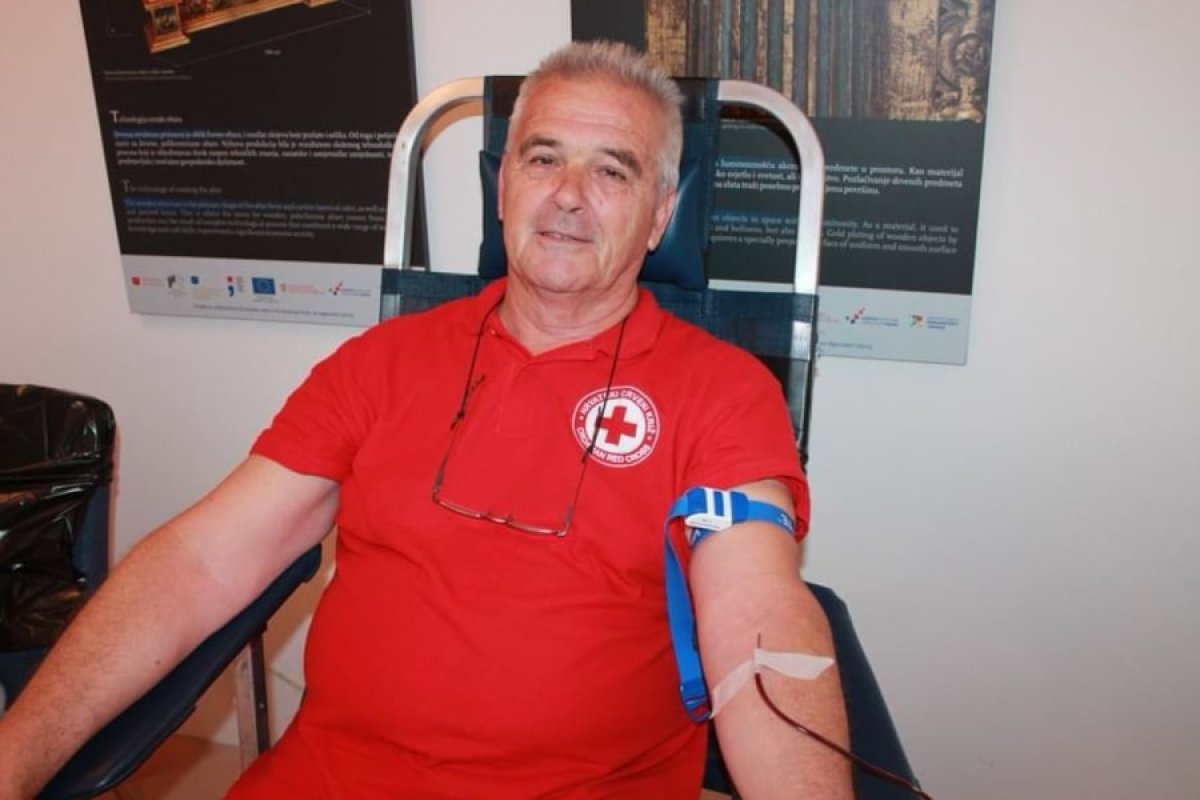 PREMINUO JE JERKO MATANA, KRV JE DAROVAO 77 PUTA