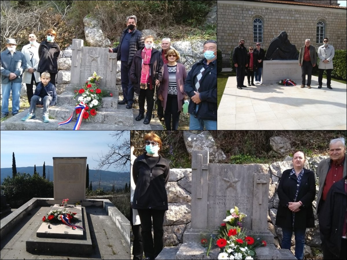 Dubrovački antifašisti položili vijence poginulim konavoskim partizanima i braniteljima