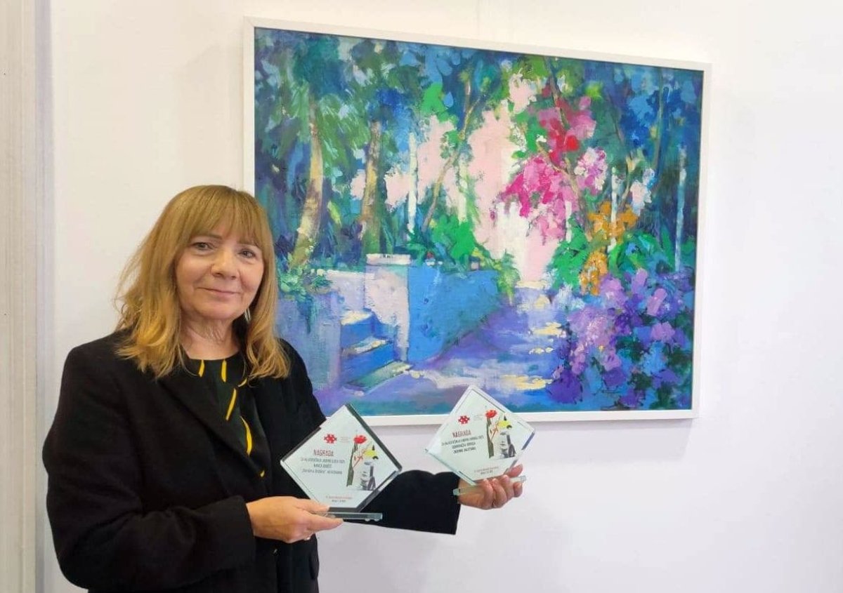 DUBROVAČKA LIKOVNA UDRUGA UMJETNIKA PROGLAŠENA NAJBOLJOM NA 41. SUSRETU LIKOVNIH STVARALACA; MIRICI DUBČIĆ NAGRADA ZA NAJUSPJEŠNIJE LIKOVNO DJELO