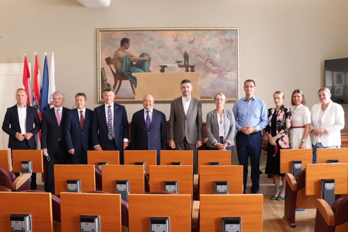 Gradonačelnik Franković primio kazahstansko izaslanstvo