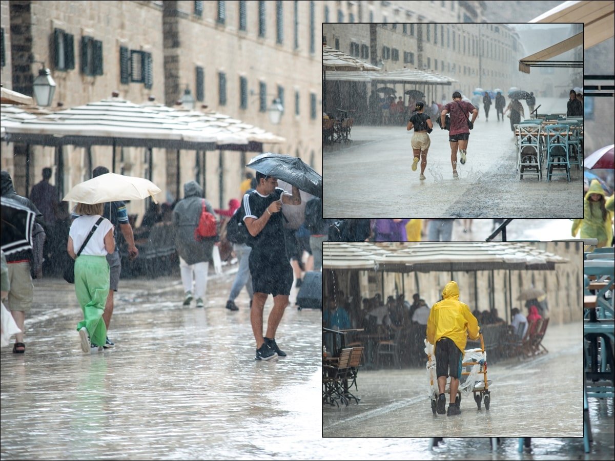 FOTO / Grad okupala kiša; evo što predviđaju meteorolozi za ostatak vikenda