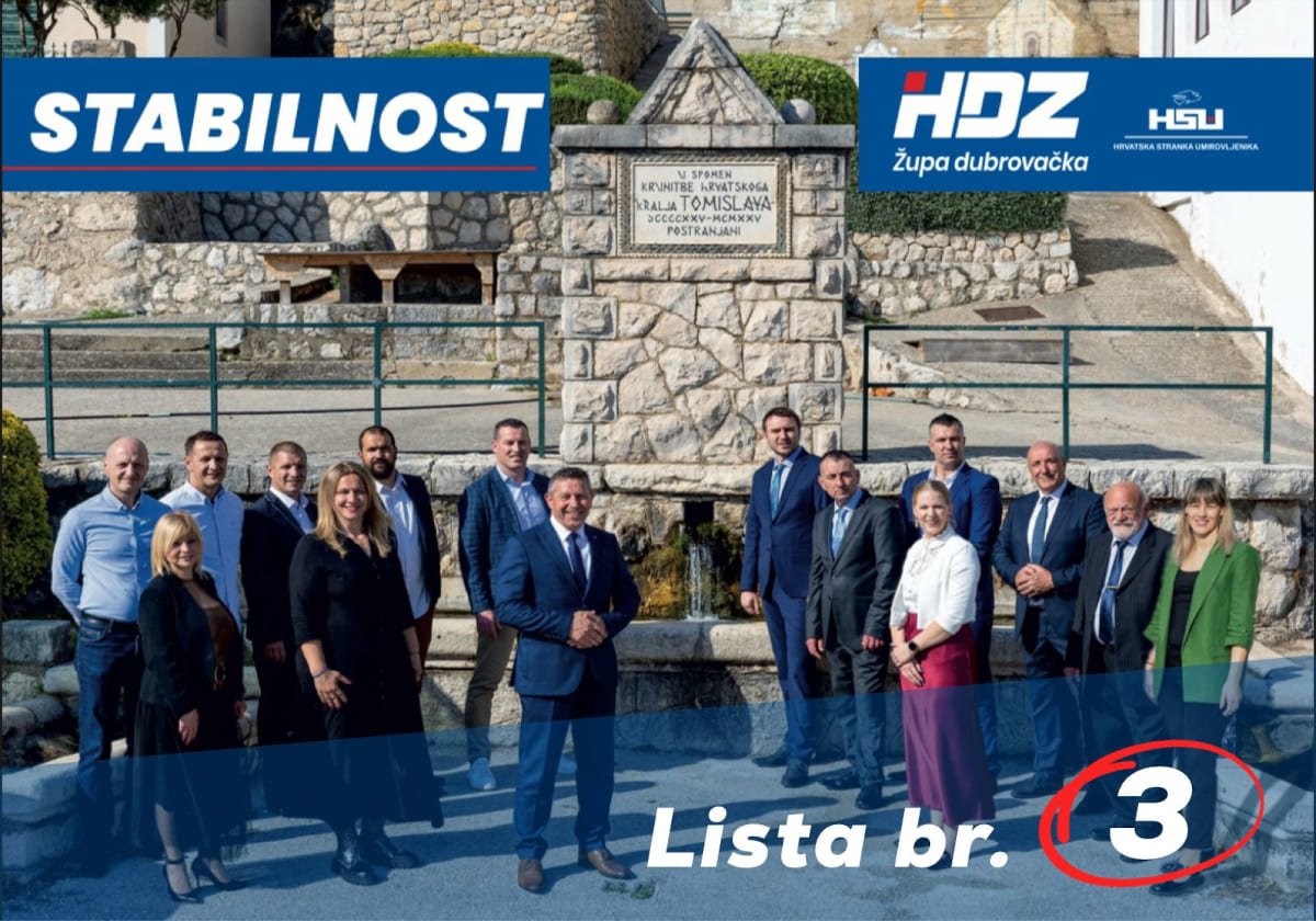 KOALICIJSKA LISTA HDZ-A ŽUPA DUBROVAČKA
