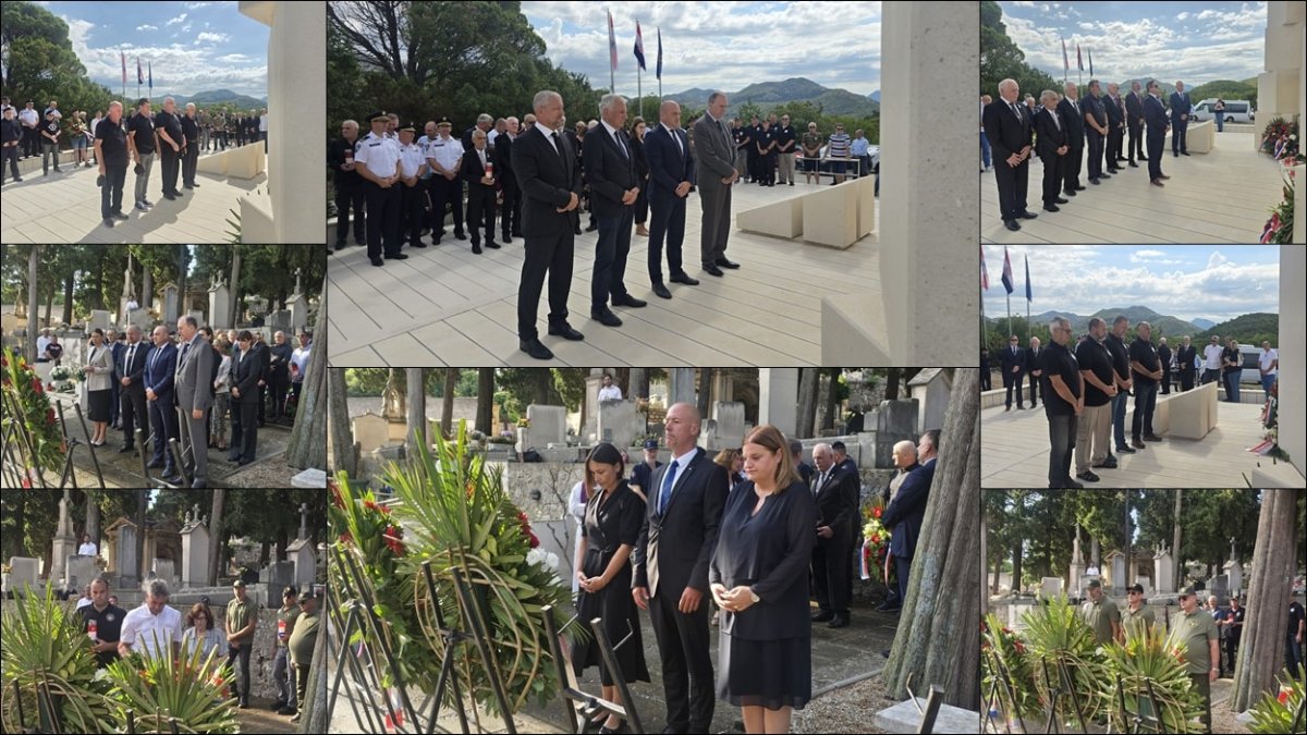 UZ DAN POBJEDE POLAGANJEM VIJENACA ODANA POČAST POGINULIM BRANITELJIMA