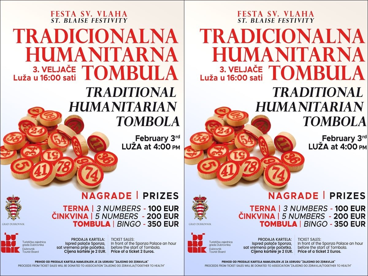 I OVE GODINE TRADICIONALNA TOMBULA