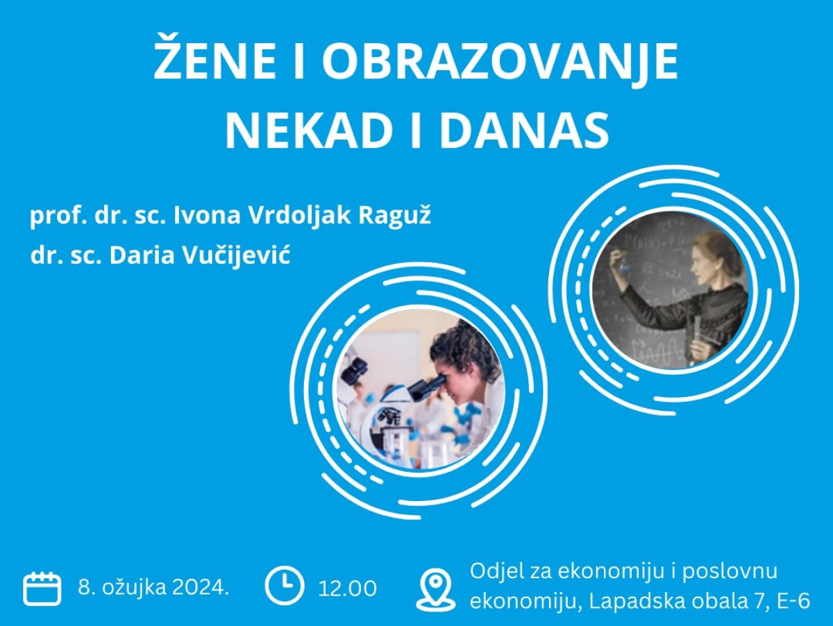 UZ DAN ŽENA PREDAVANJE „ŽENE I OBRAZOVANJE - NEKAD I SAD”