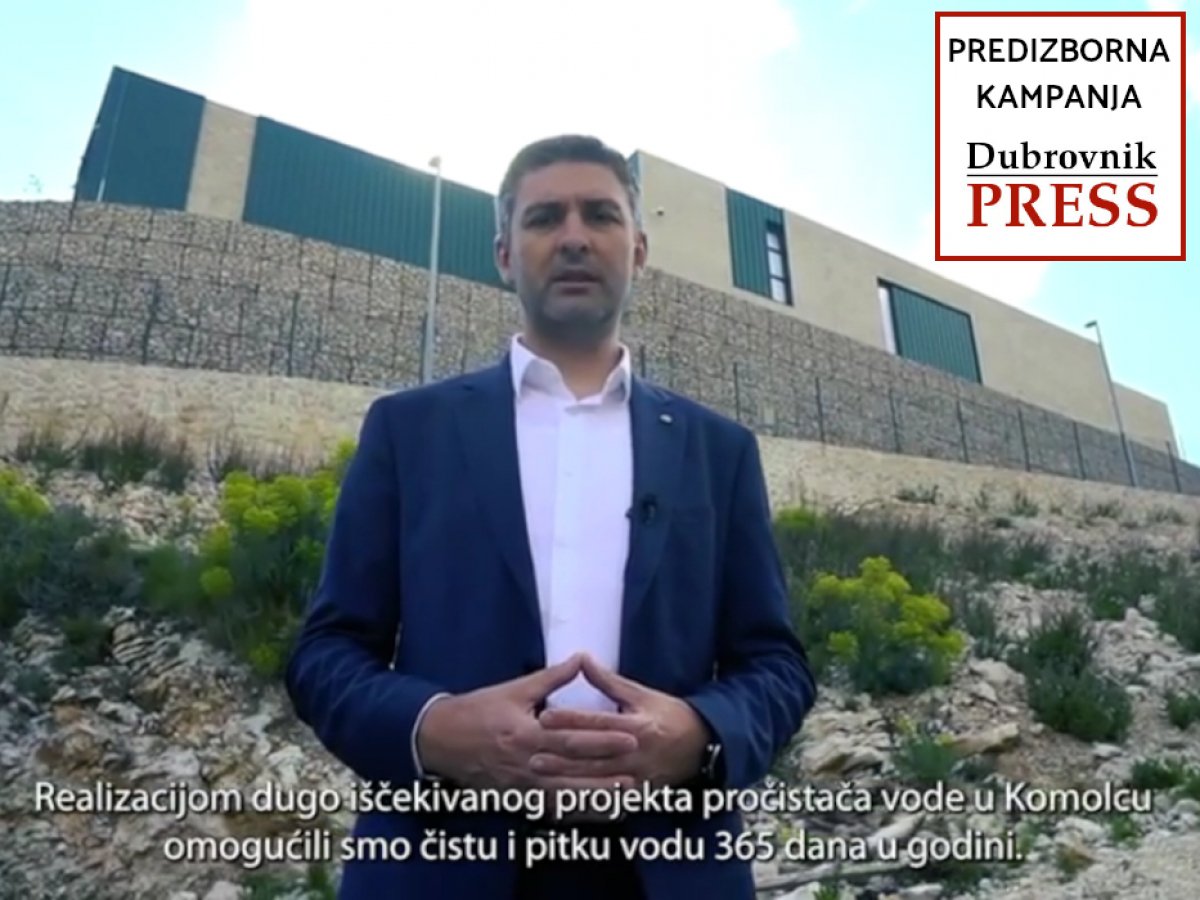 Franković: Čast je osigurati čistu pitku vodu 365 dana u godini!