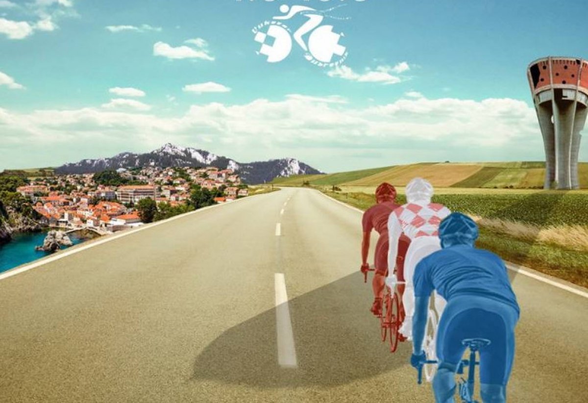 Biciklistički ultramaraton Vukovar - Knin - Dubrovnik