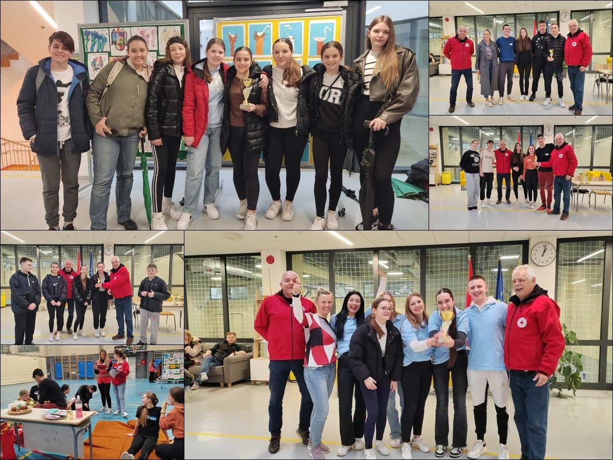 OŠ MOKOŠICA I SREDNJA MEDICINSKA ŠKOLA NAJBOLJE NA GRADSKOM NATJECANJU CRVENOGA KRIŽA