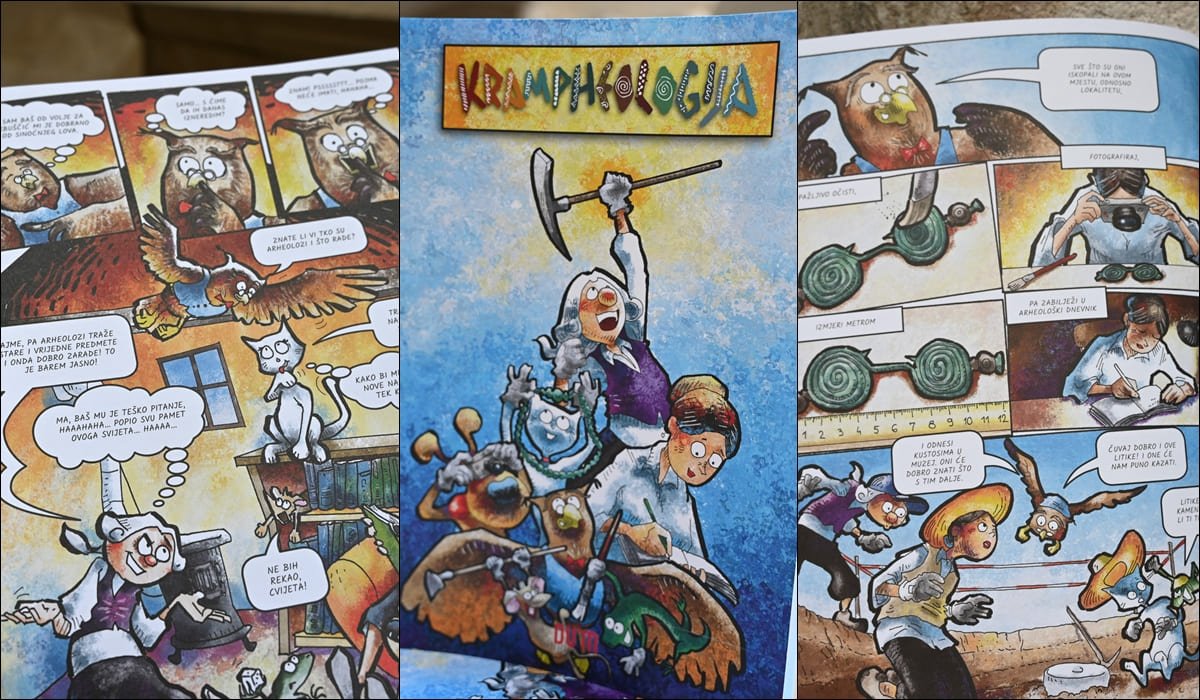 EDUKATIVNI STRIP DUBROVAČKIH MUZEJA O VAŽNOSTI ARHEOLOGIJE