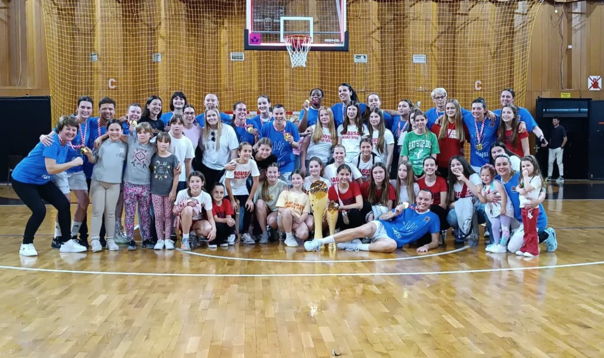 ŽKK RAGUSA PONOVO NA TRONU, PETI PUT ZAREDOM PRVAKINJE HRVATSKE