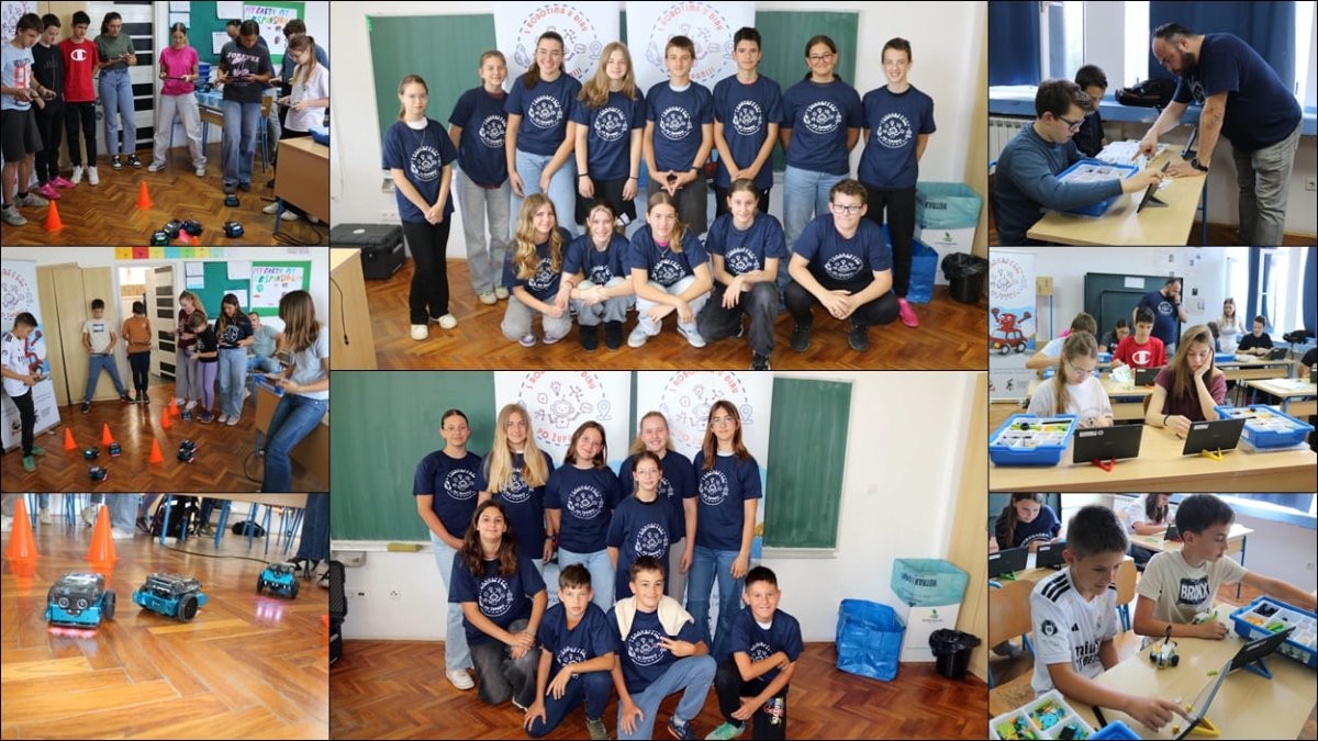 Foto / U ĐIRU S ROBOTIMA NA MLJETU