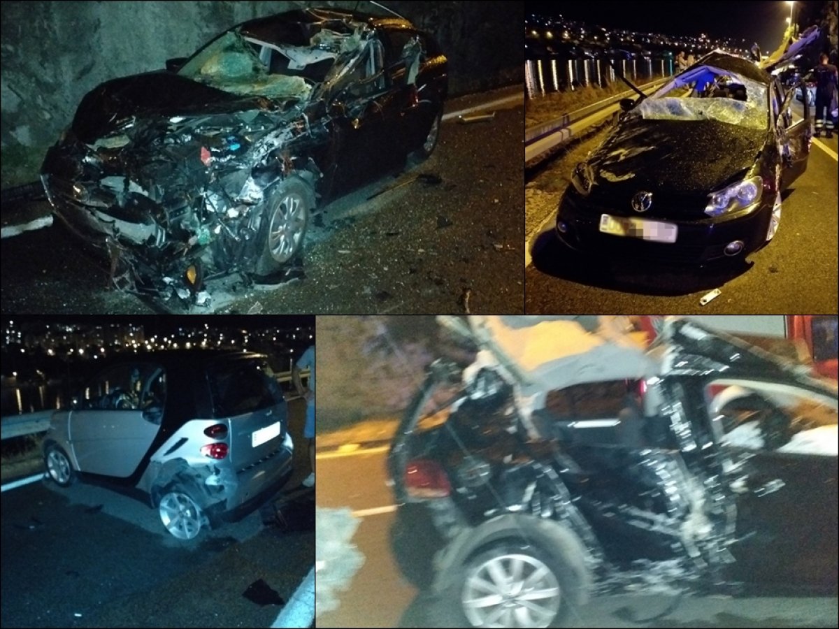 Težak sudar tri vozila u Rijeci dubrovačkoj