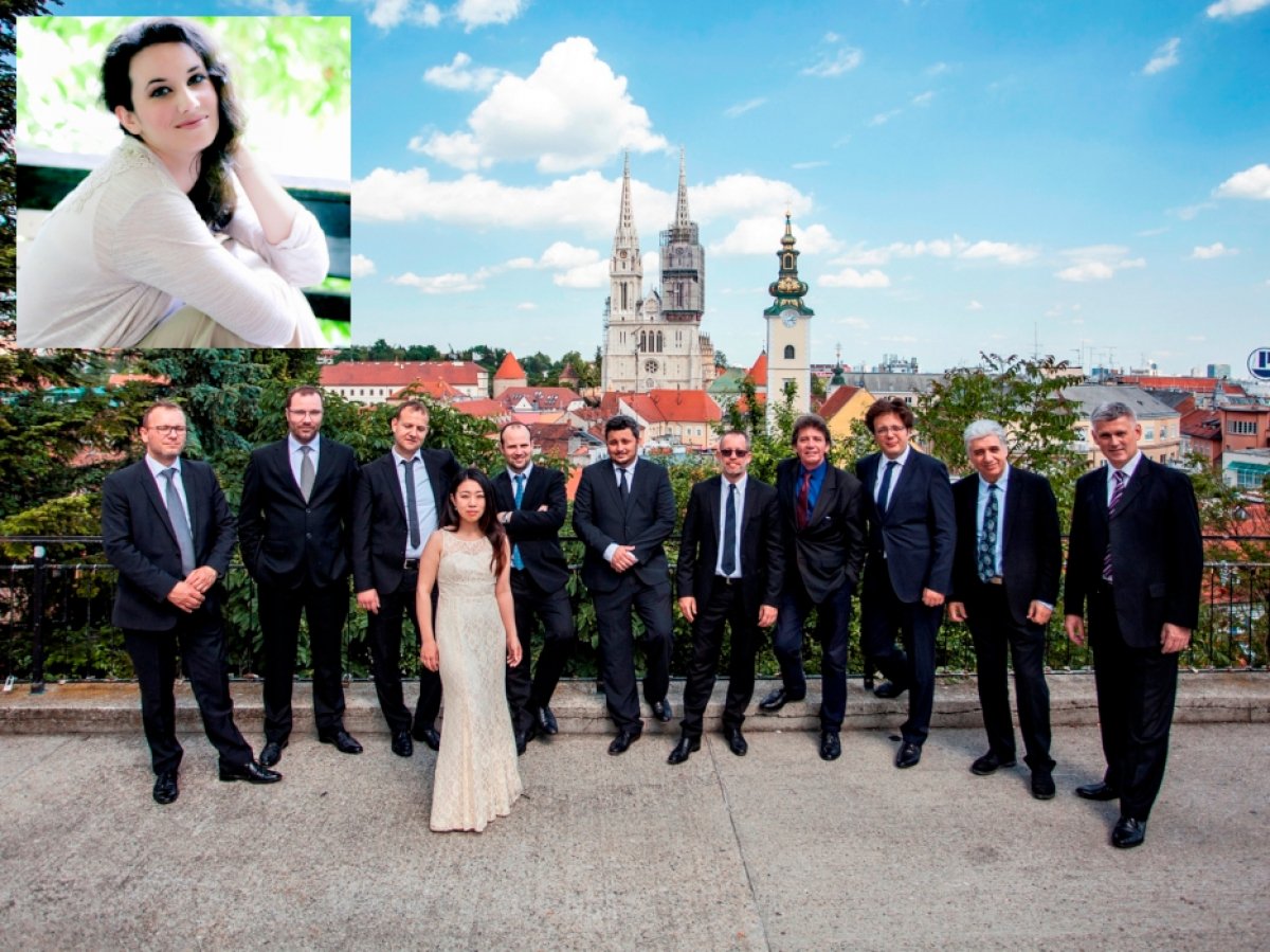 Zagrebački solisti i Martina Filjak u atriju Kneževa dvora