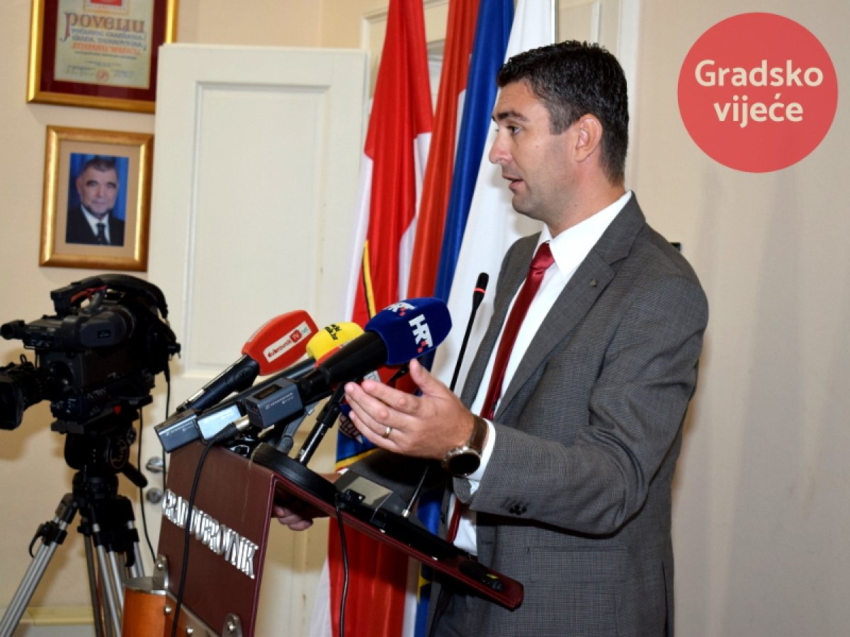 Izvješće gradonačelnika Frankovića o šestomjesečnom radu