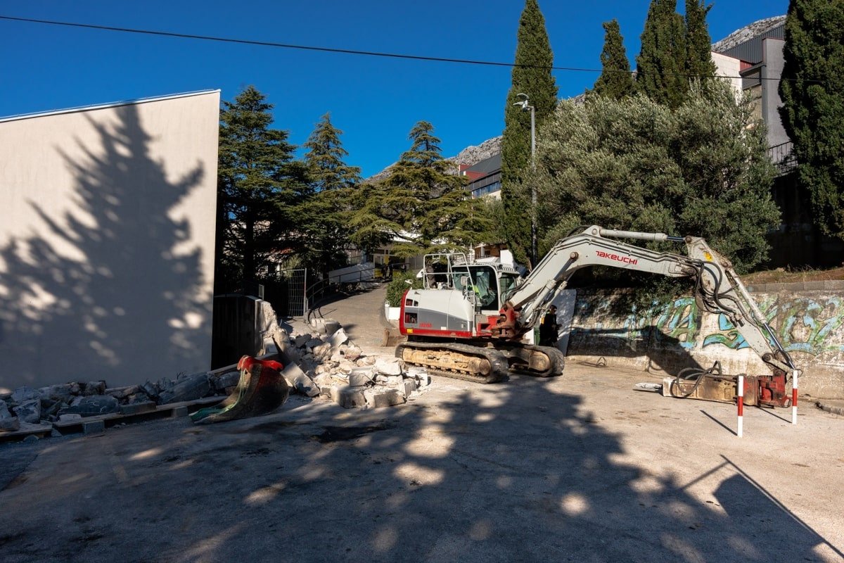POČELI RADOVI NA IZGRADNJI OKRETIŠTA CESTE TAMARIĆ