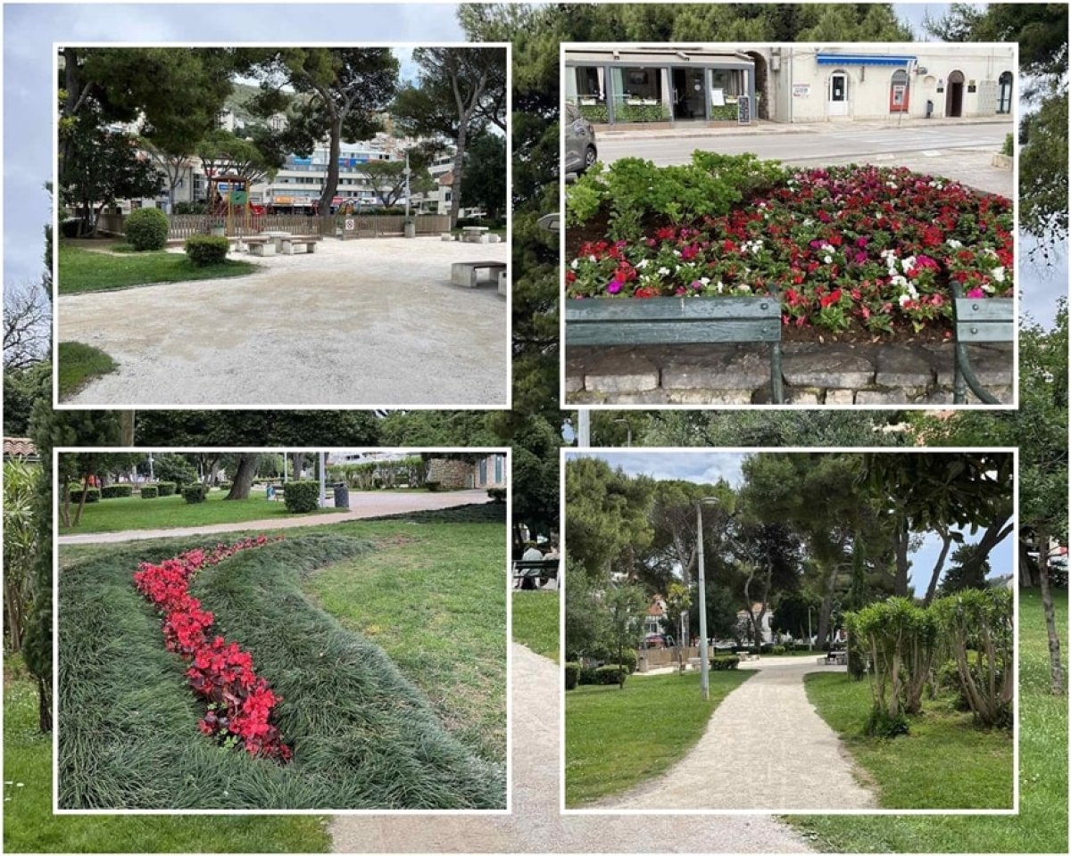 UREĐEN GRUŠKI PARK