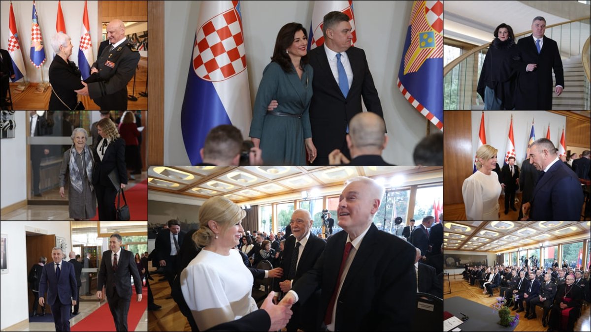 Foto / ZORAN MILANOVIĆ PRISEGNUO DRUGI PUT ZA PREDSJEDNIKA HRVATSKE; HDZ-OVI DUŽNOSNICI NISU DOŠLI