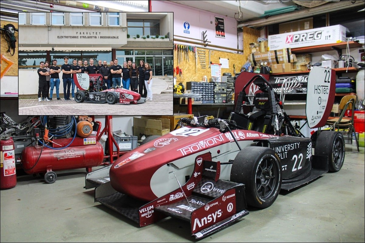BORIS ŠKRABO IZ SLANOG DIO JE TIMA INOVATORA KOJI RAZVIJAJU BOLID ZA FORMULA STUDENT ALPE ADRIA NATJECANJE