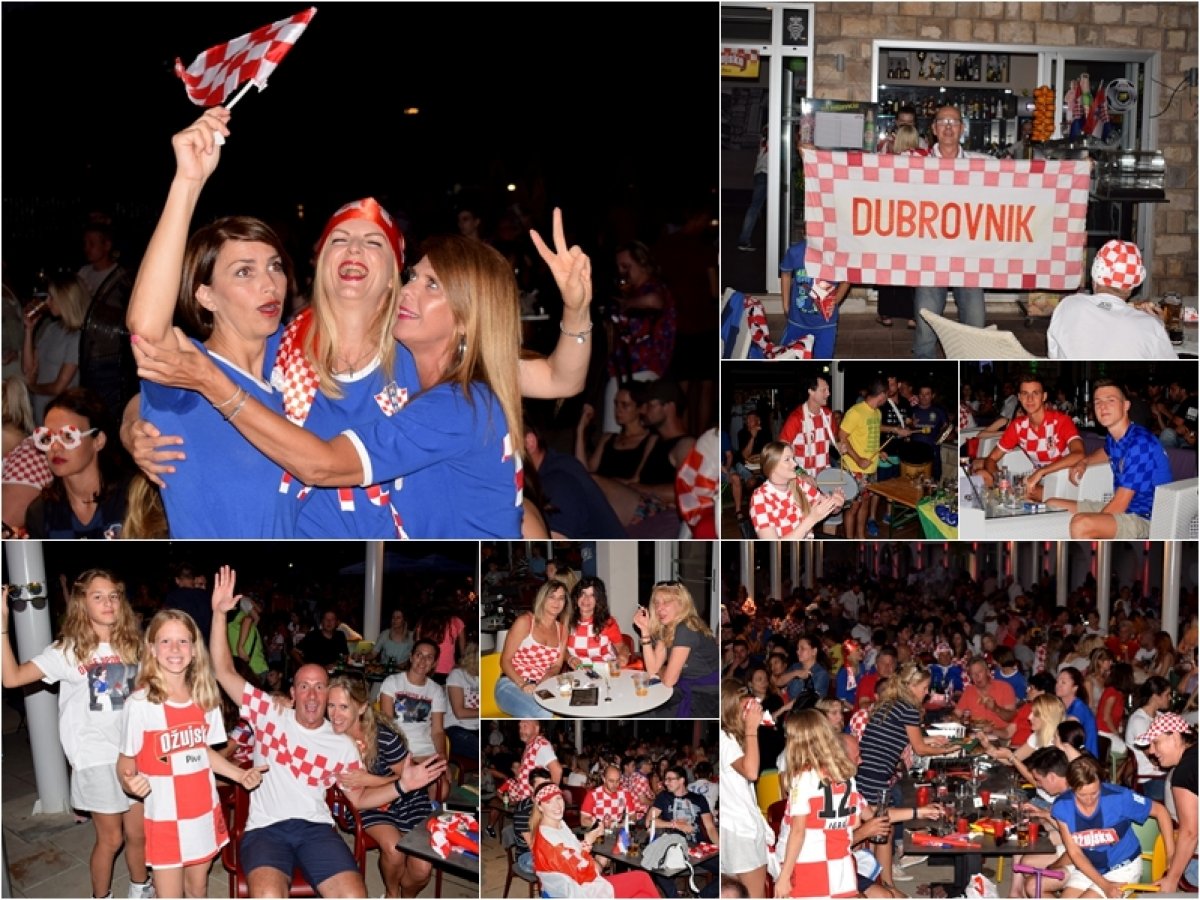 Dubrovnik slavi ulazak Hrvatske u četvrfinale Svjetskog prvenstva