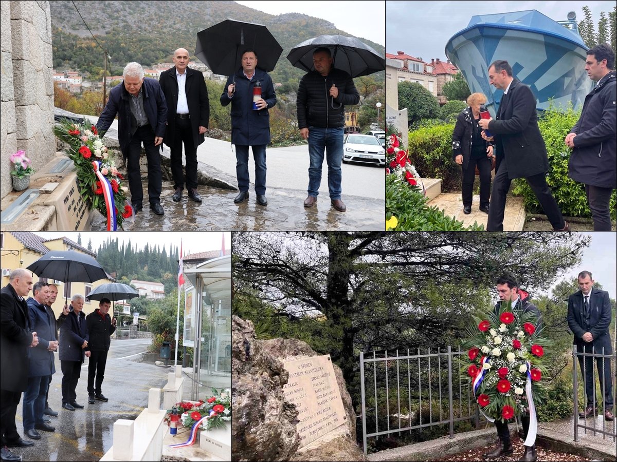 Uoči Dana dubrovačkih branitelja položeni vijenci