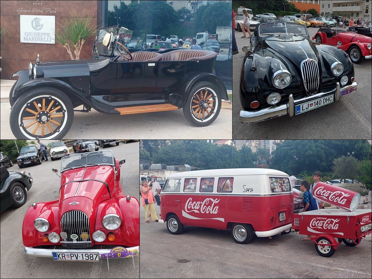 FOTO / Oldtimer Cabrio Rally završio u Uvali Lapad