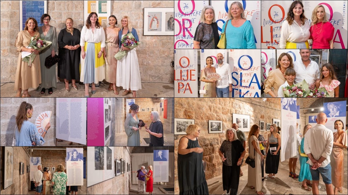 Foto / OTVORENA IZLOŽBA „ŽENE – NA SCENI I IZA SCENE DUBROVAČKIH LJETNIH IGARA“