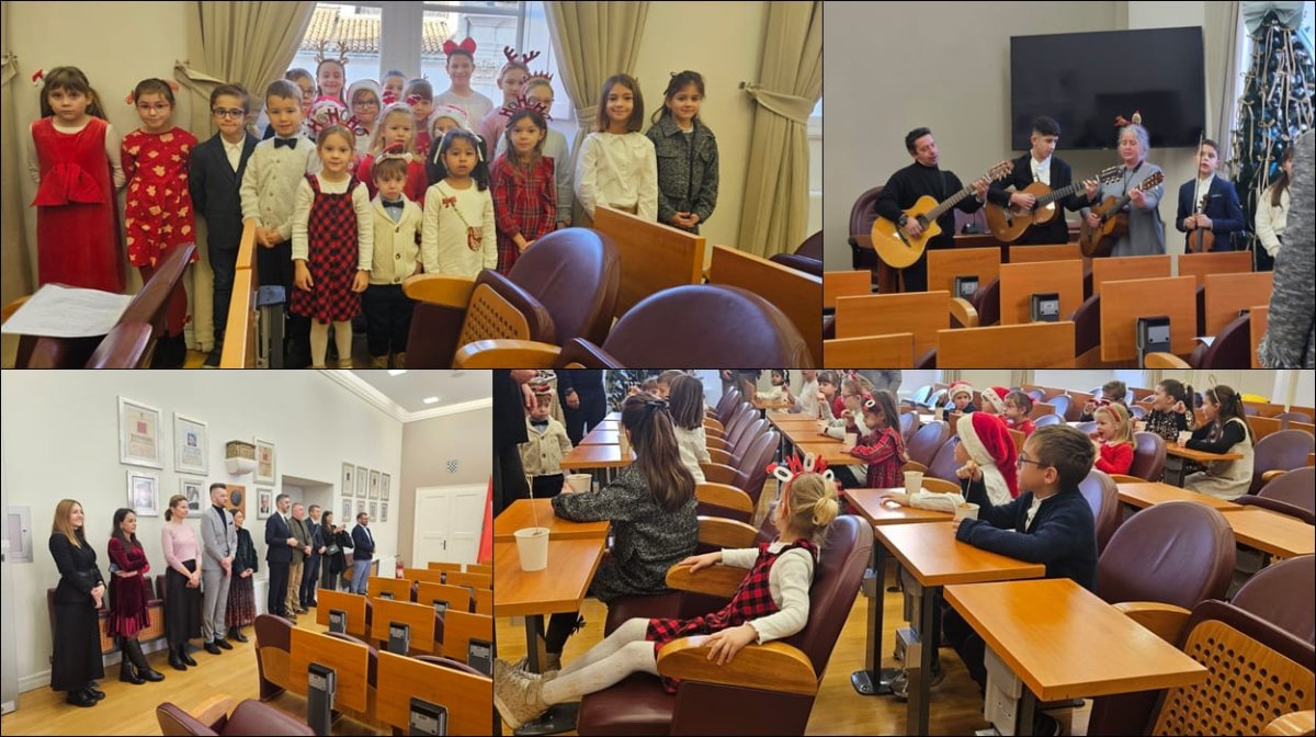 Foto / MALI KOLENDARI U GRADSKOJ VIJEĆNICI
