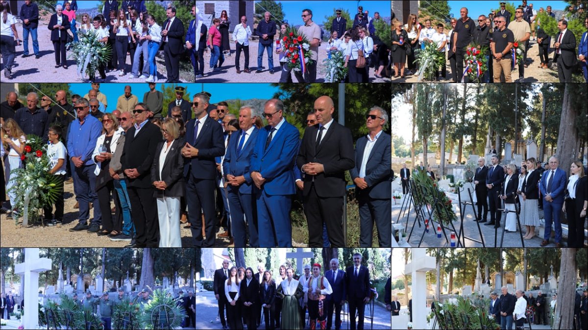 Foto / „DA SE NE ZABORAVI”, POLOŽENI VIJENCI UZ OBLJETNICU POČETKA NAPADA NA DUBROVNIK