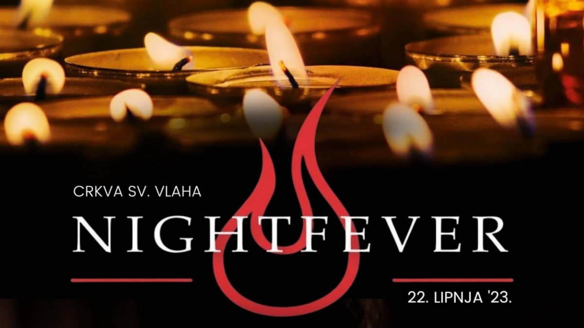 Nightfever u crkvi sv. Vlaha