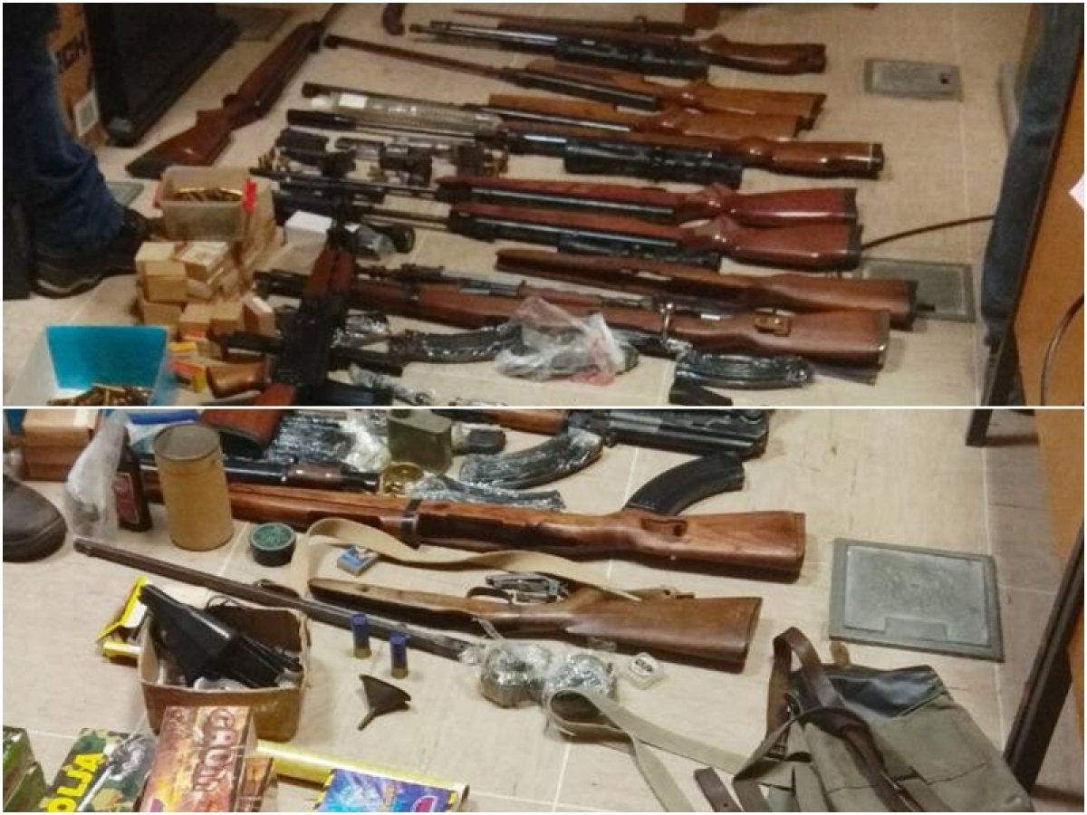 Policija na Korčuli zaplijenila cijeli arsenal oružja