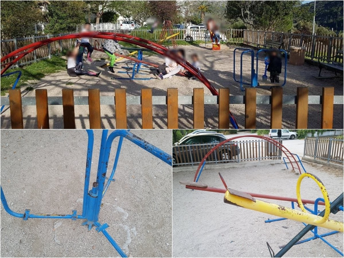 Ne „liječite“ frustracije na dječjim igralištima; u Našem domu bilo bi lijepo popraviti sprave