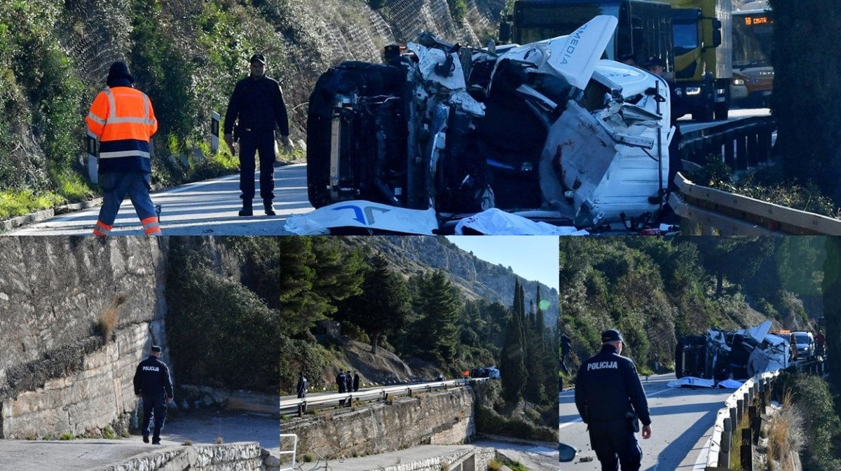 STRAŠNA NESREĆA POVIŠE GRADA, STIJENA SMRSKALA KOMBI, JEDNA OSOBA POGINULA