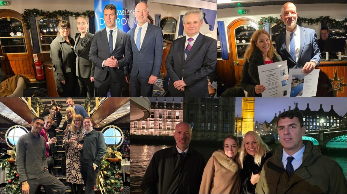 TURISTIČKA PROMOCIJA DUBROVNIKA I HRVATSKE NA BOŽIĆNOM OKUPLJANJU NA TEMZI