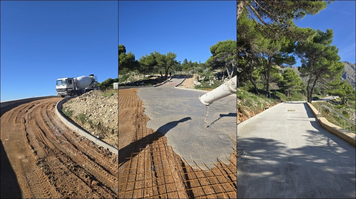 RADOVI NA UREĐENJU ŠETNICE SREBRENO – KUPARI