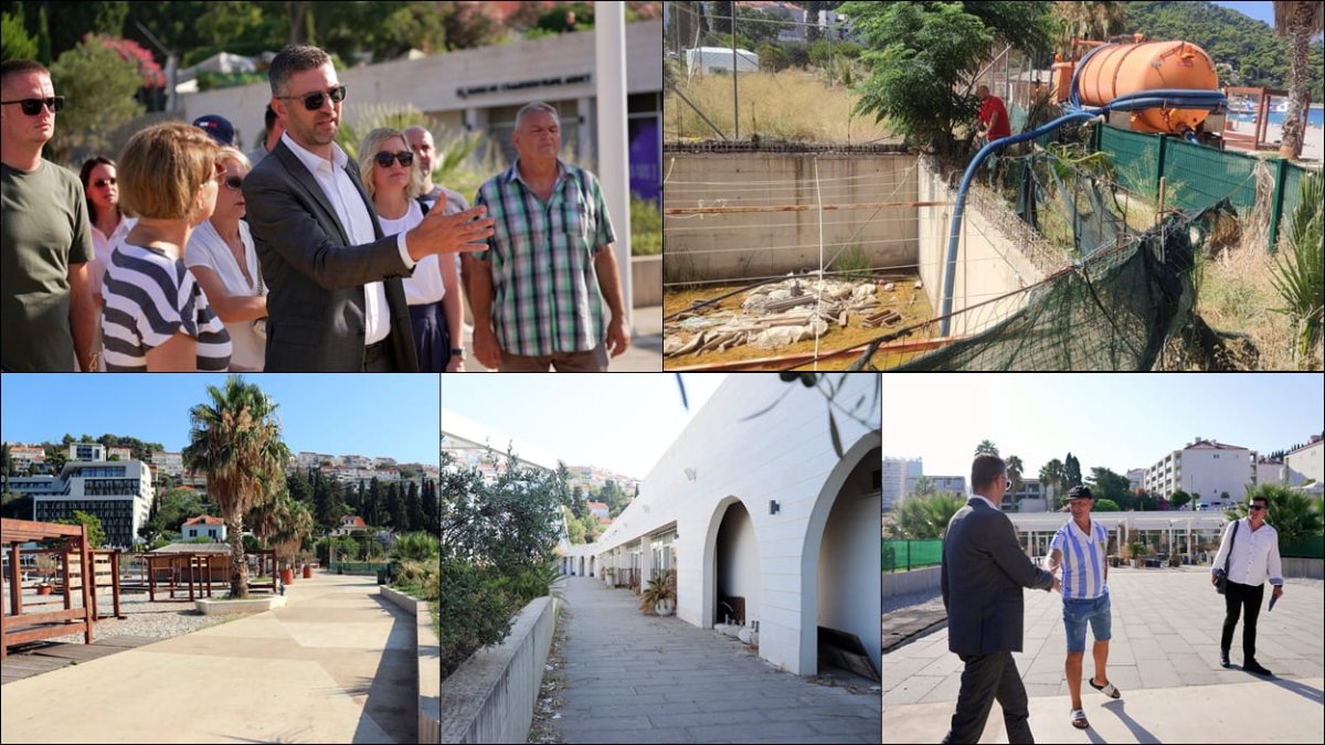 GRAD PRIVREMENO PREUZEO PLAŽU U UVALI LAPAD, KRENULO UREĐENJE
