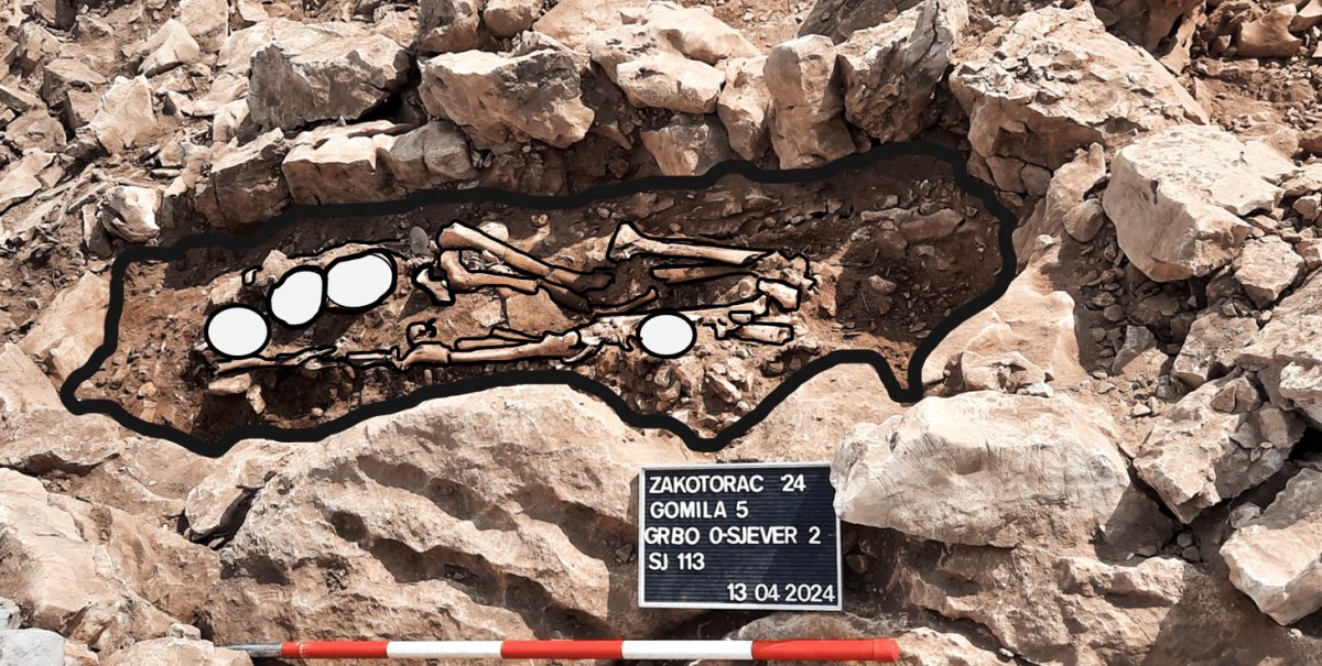 NOVA OTKRIĆA U ZAKOTORCU, PRONAĐENI ŽENSKI I DJEČJI GROBOVI IZ 6. ST. PR. KR.