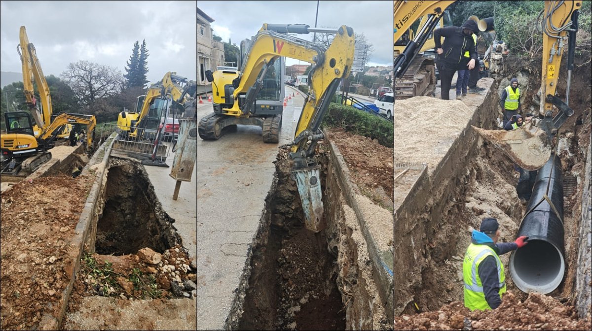 IZVEDENI RADOVI PRVE FAZE OBORINSKE ODVODNJE NA „SEMAFORIMA”, EVO ŠTO SLIJEDI...