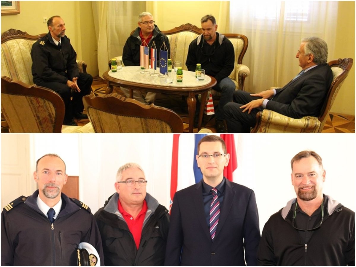 Izaslanstvo američke Ratne mornarice u posjetu Županiji i Gradu