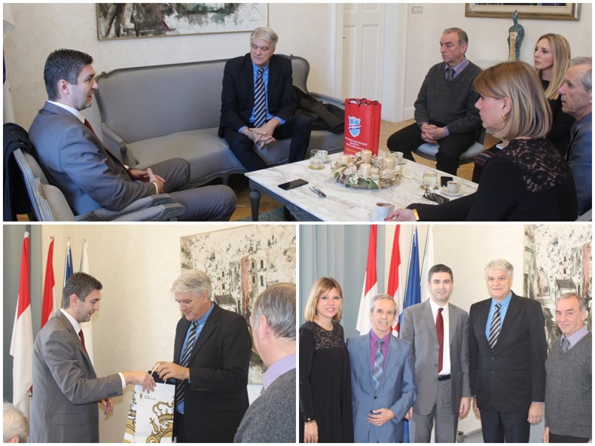 Gradonačelnik Franković primio predstavnike Hrvatskog građanskog društva iz Kotora