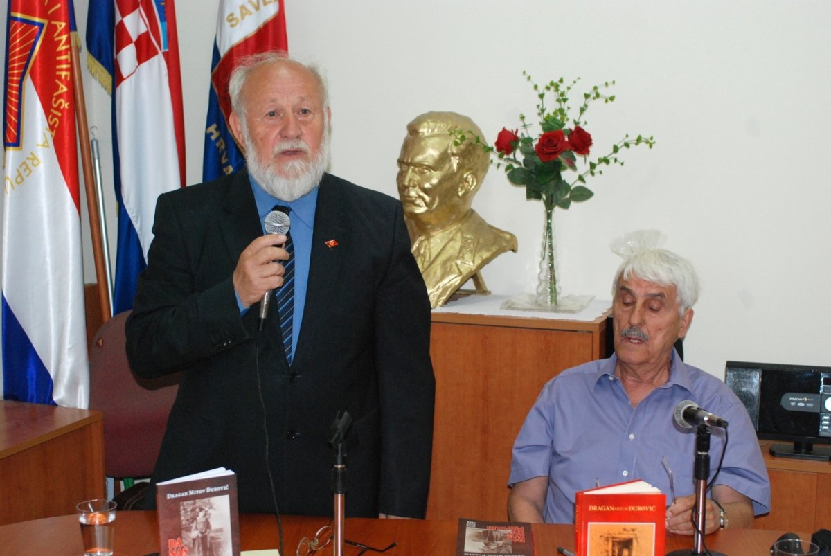 Dubrovačkim antifašistima predstavio se crnogorski književnik Mitov Đurović