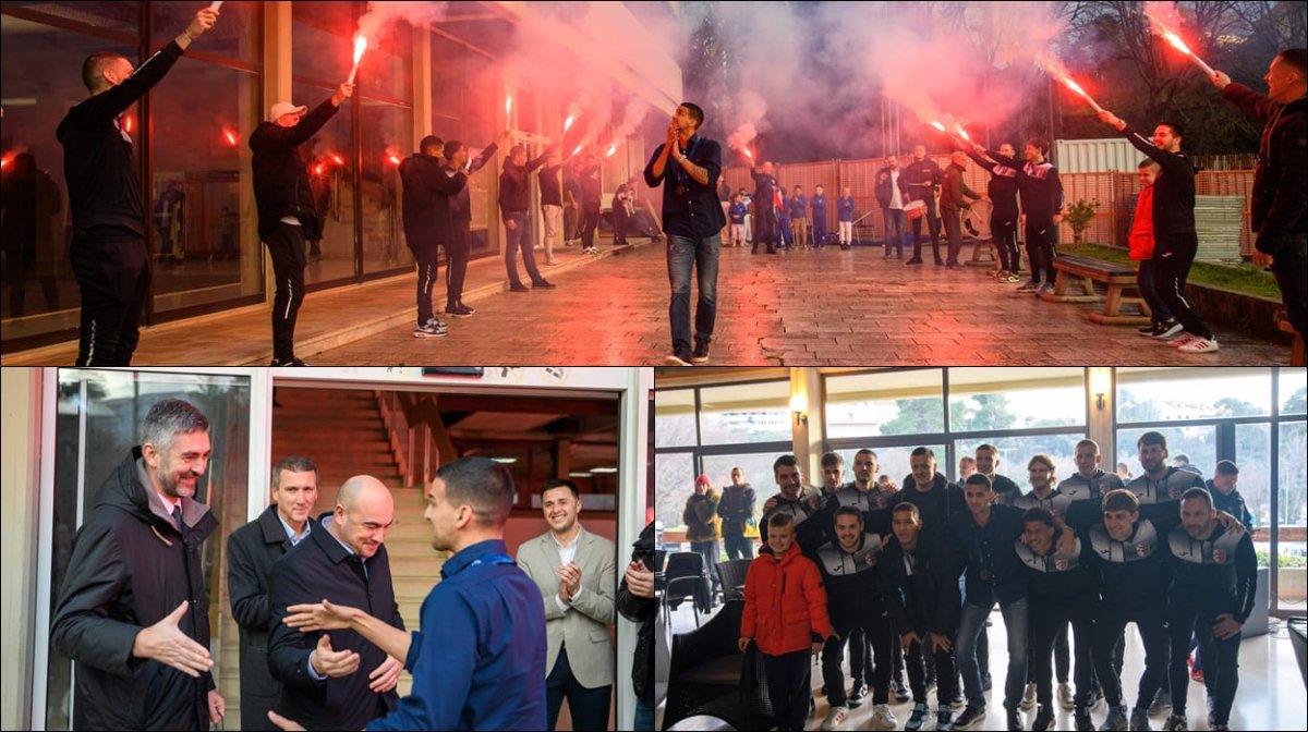 Foto / DOČEK MARKA KURAJE U GOSPINU POLJU