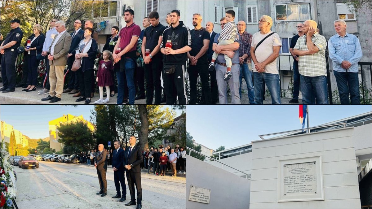 ODANA POČAST MLADIM DUBROVČANIMA POGINULIMA ISPRED SKLONIŠTA U MOKOŠICI