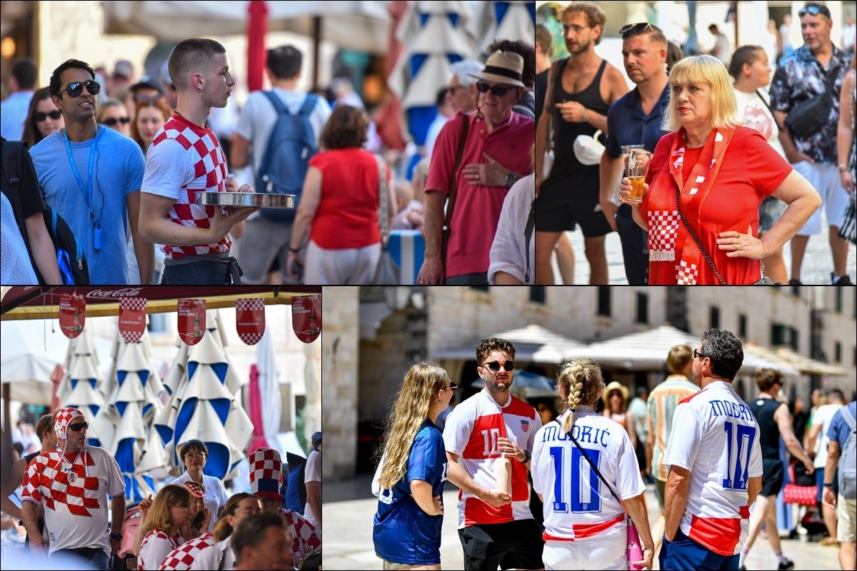 Foto / HRVATSKA DOŽIVJELA TEŽAK PORAZ, A EVO KAKO SE NAVIJALO U GRADU